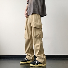 深度库存秋冬宽松工装裤港风学生机能休闲裤子男K517-特P30，男装工装外套，电商A099