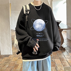 控78假两件毛衣男大码加绒针织衫男毛线衣M80241-P55加绒P70，男装针织衫/毛衣，电商A040