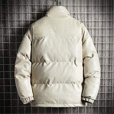 PM51099-P120立领pu皮棉衣男大码面包服男棉服男棉袄男，男装棉衣，电商A040A