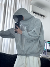 XZ809A/DMWY01/P88/控108/加绒P98/控118空气层重磅连帽开衫卫衣，男装卫衣，星座809A(原222-1)