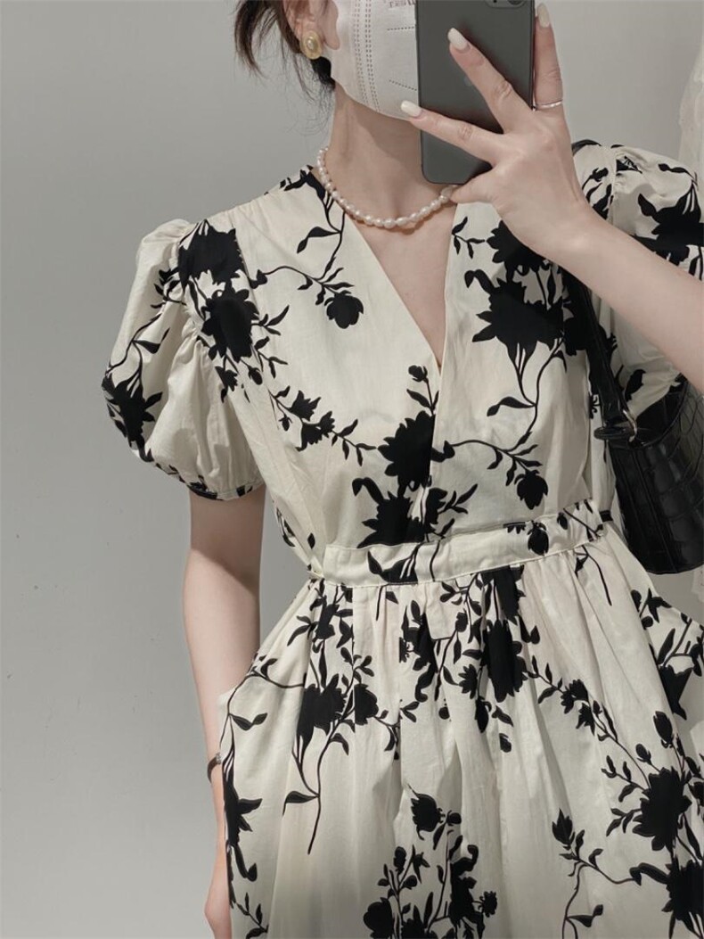 质大花长裙，其它，驿谷