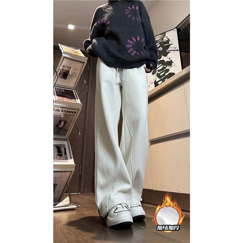 2025冬季新款加绒保暖灯芯绒宽松休闲裤B315-K903JR-特P40控78,男装休闲裤,电商B315