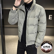 8808-P120【标50%白鸭绒】2025新款男士羽绒服立领保暖夹克，男装夹克，星座507A（原星座306B-2）