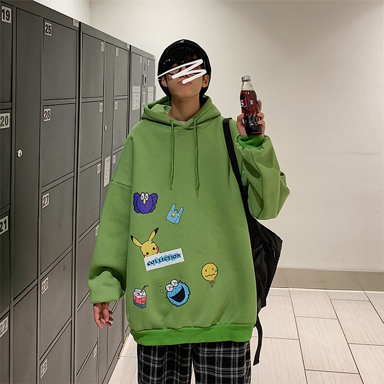 A040-WY2079-P40连帽卫衣男加肥加大码胖子棒球服外套,男装卫衣,电商A040