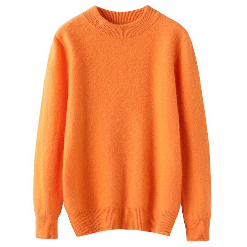 2025百搭时尚七针半高领加厚羊毛衫，童装儿童羊毛衫，暖钟情羊绒