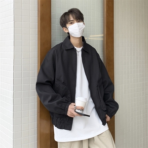 夹克男士韩版潮流宽松帅气百搭高街2025春季新款ins外套W6151-P55图片
