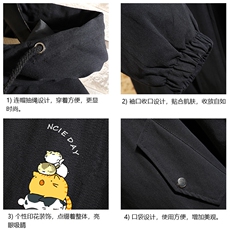 JK41090-P85加棉款-P115纯棉连帽夹克男士大码工装夹克男砖墙，男装夹克，电商A040A