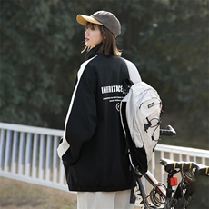 2024春季新款现货户外双面穿连帽夹克男冲锋衣外套JK904-P80，男装夹克，星座1204-3