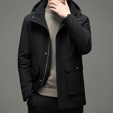 冬季厚款羽绒服男士新款休闲连帽男士保暖外套SNNYR8822R022-P320图片