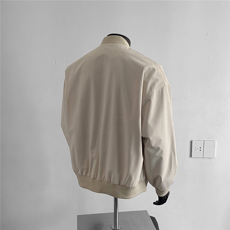 美式ins棒球服外套潮牌宽松痞帅飞行员夹克情侣外套J51339P65,男装夹克,电商A247