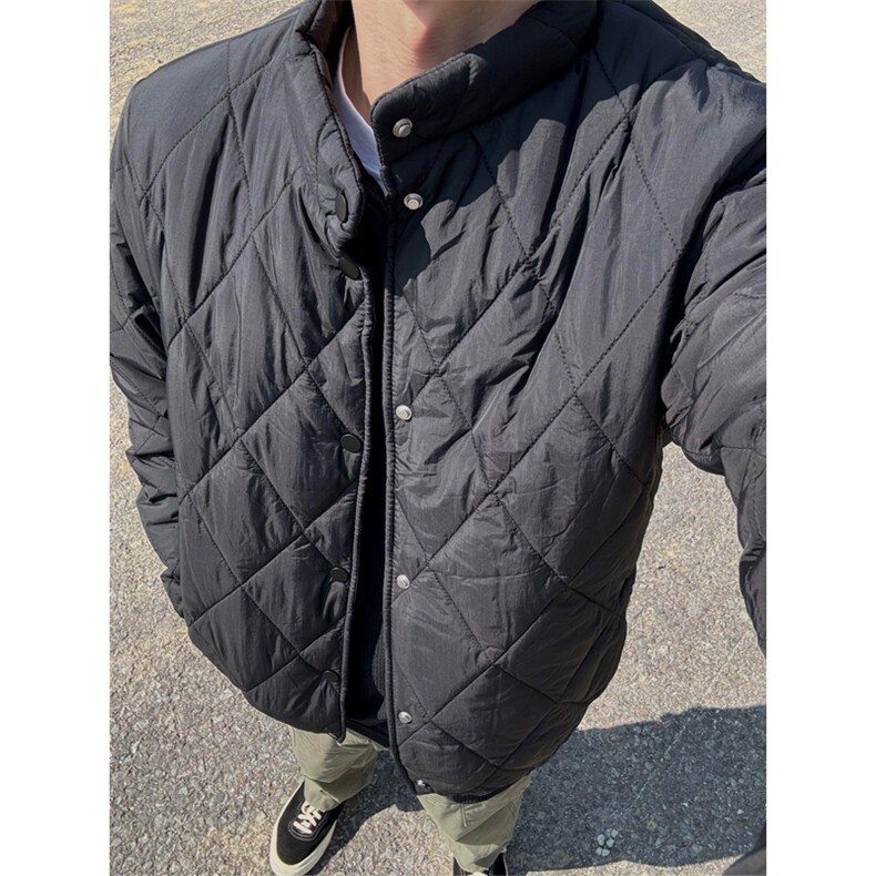 高品轻盈保暖运动户外菱格棉衣男女绗缝茄克外套棉服A1056-P80,男装棉衣,星座1505
