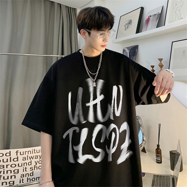 数据超好220克重磅美式潮牌短袖t恤T1252-P28直播有280克品质P38,男装T恤,电商A486