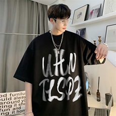 数据超好220克重磅美式潮牌短袖t恤T1252-P28直播有280克品质P38，男装T恤，电商A486