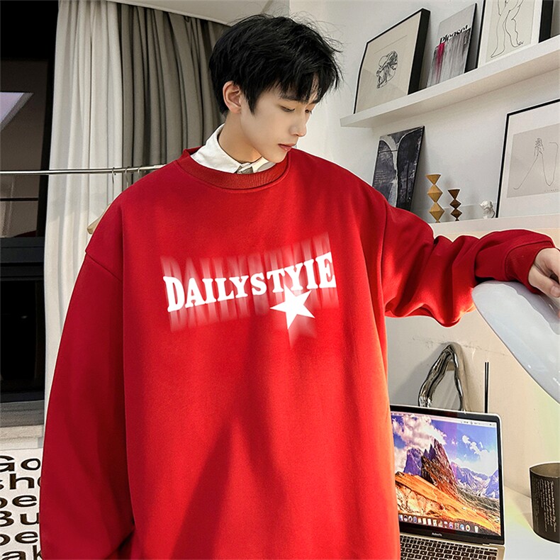 抖音得物供货可提供视频2024春季新款重磅美式卫衣DY5585,男装卫衣,电商A486