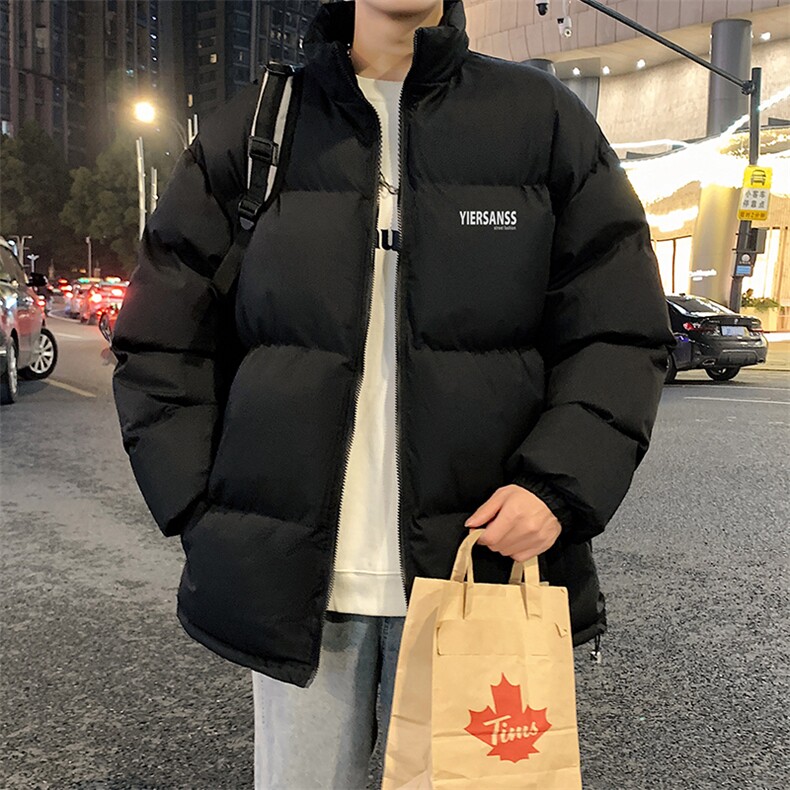 港风抖音直播得物高品质宽松面包服棉衣外套M1166P65,男装棉衣,电商C408-1(原B339-1)