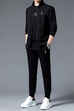 中年运动套装男春秋季休闲运动服男士外套卫衣爸爸秋装套装两件套，男装休闲套装，电商B212（原钱塘6029）