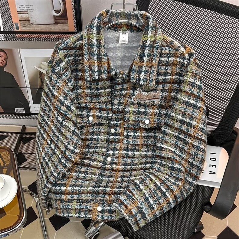 8035-P55流行时尚女长袖宽松型ins潮流百搭简约原宿气质短外套，女装短外套，电商B323A