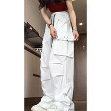 703-K25359-特P32春夏季冰丝宽松工装直筒休闲裤，男装工装外套，星座703