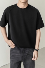 夏打底衫纯色百搭纯色圆领T恤短袖轻熟风A236-82539-特P36，男装T恤，电商A236