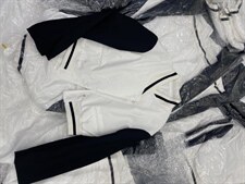 现货不规则袖子面料拼接外套，其它，魅力布梵