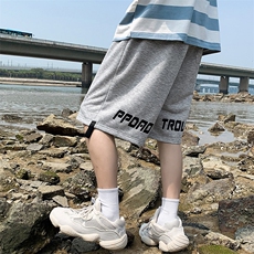 2021夏新潮流潮牌字母印花大码boy厦门外景休闲五分裤DK2617-P35，男装休闲裤，电商A001