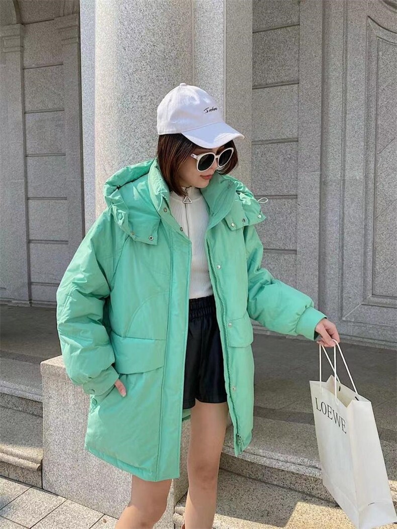 爱美欧现货韩版时尚羽绒服，女装羽绒服，爱美欧