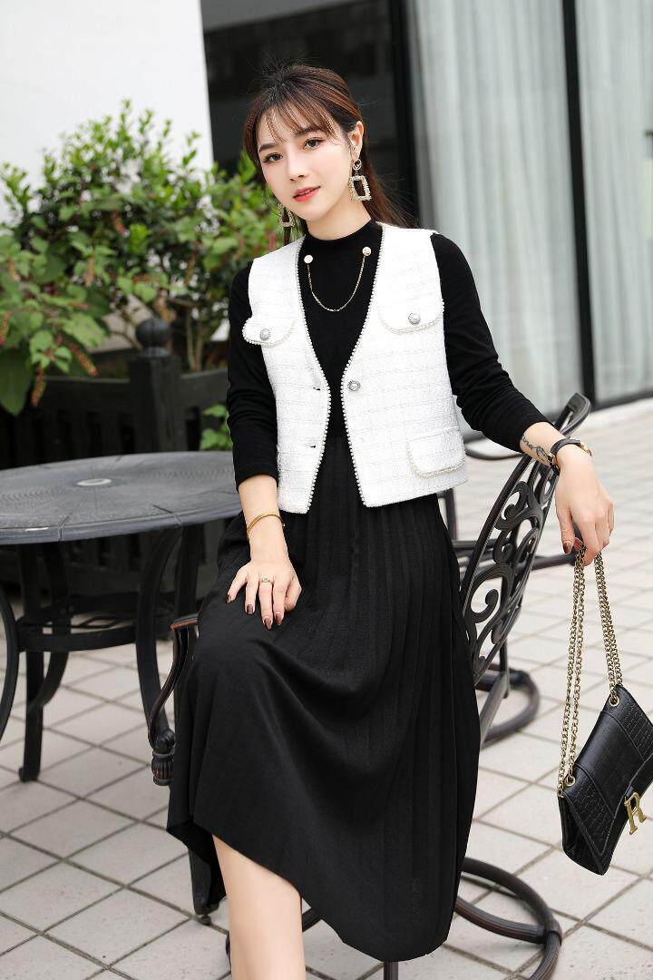 时尚小香风两件套套裙，其它，湘怡服饰