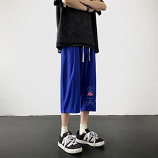冰丝七分裤男大码速干短裤男五分裤QK72192-P25，男装休闲裤，电商A040
