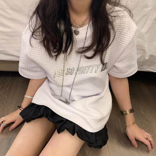 87318华夫格t，女装，XTZ style