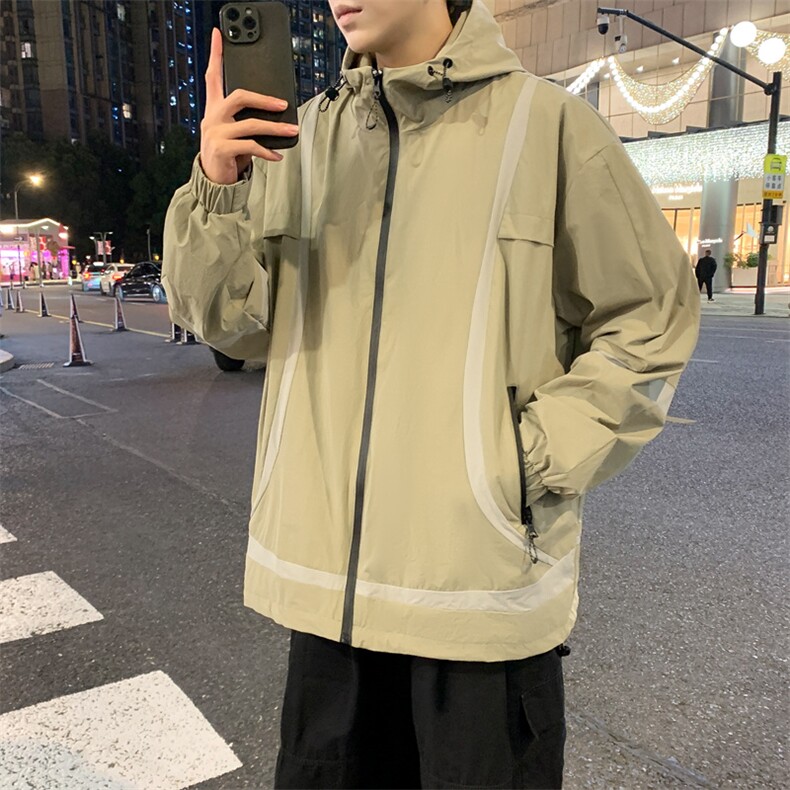 春款现货冲锋夹克外套男款上衣运动夹克JK02655-P75,男装夹克,星座308B-2