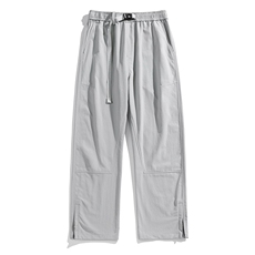 白底秋冬工装裤三条杠开叉拖地宽松休闲伞兵裤男K23321-P50控68，男装工装外套，星座717