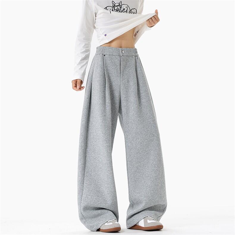 秋季新款潮流直筒休闲裤百搭大码显瘦拖地卫裤男K24039-特P45控88，男装休闲裤，电商A001-1