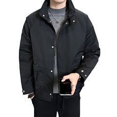 2024店主风立领休闲加棉加厚保暖夹克棉服外套男18866-P150，男装夹克，电商A413