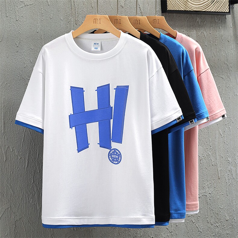 夏季新款男士短袖T恤时尚舒适百搭青春帅气潮牌TC3129-P30,男装T恤,星座717