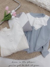 现货拼水貂毛衣，女装针织衫/毛衣，CHERRY·印