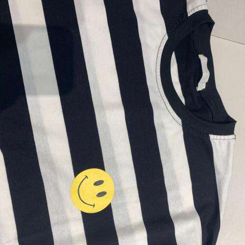 夏季新款条纹大版T，女装，OF