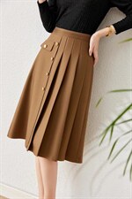 现货，1188#，三色，压褶半裙，一套都有，女装半身裙，束索