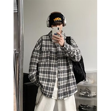 小香风秋季青春流行男夹克文艺潮呢外套J2328P65，男装夹克，星座1116-2