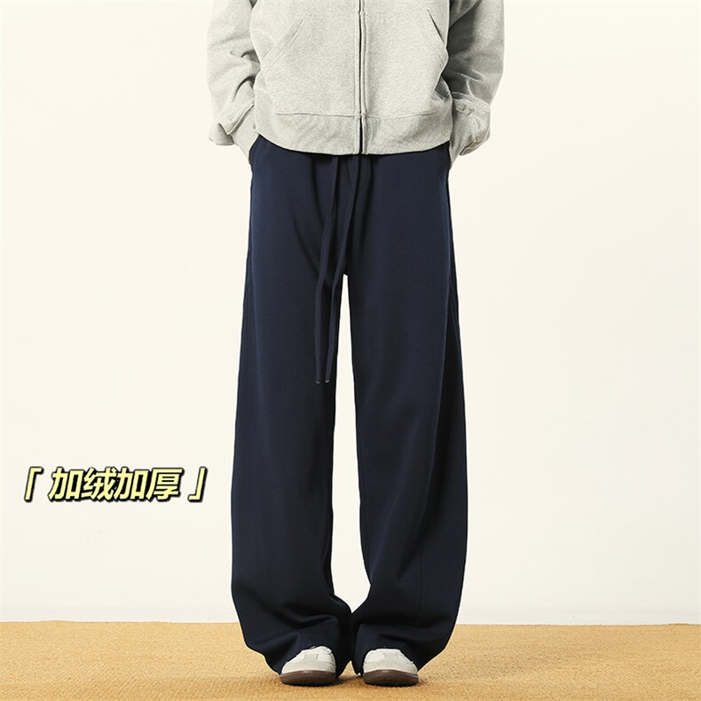 B258-K9928-特P35控78加绒55控88卫裤高品质65%棉刷毛35%聚酯纤维,男装休闲裤,电商B258