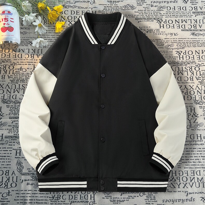春秋季棒球服夹克男ins港风韩版休闲宽松潮男士外套JH-JK7602-P38,男装夹克,星座717