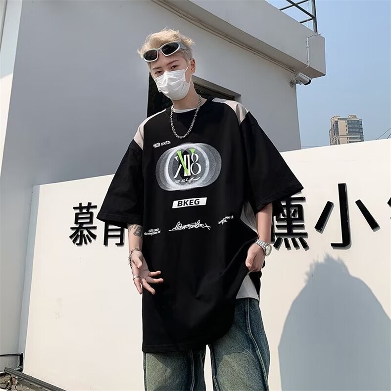 2025夏新款32支双纱纯棉短袖T恤 T886图片