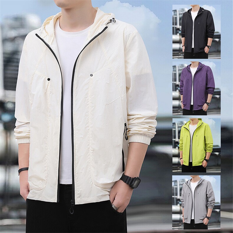 2025夏季新款户外防晒衣皮肤透气凉爽长袖防紫外线防晒服FS745-35图片