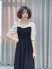 星雨阁2022夏装新款现货连衣裙，女装连衣裙，星雨阁