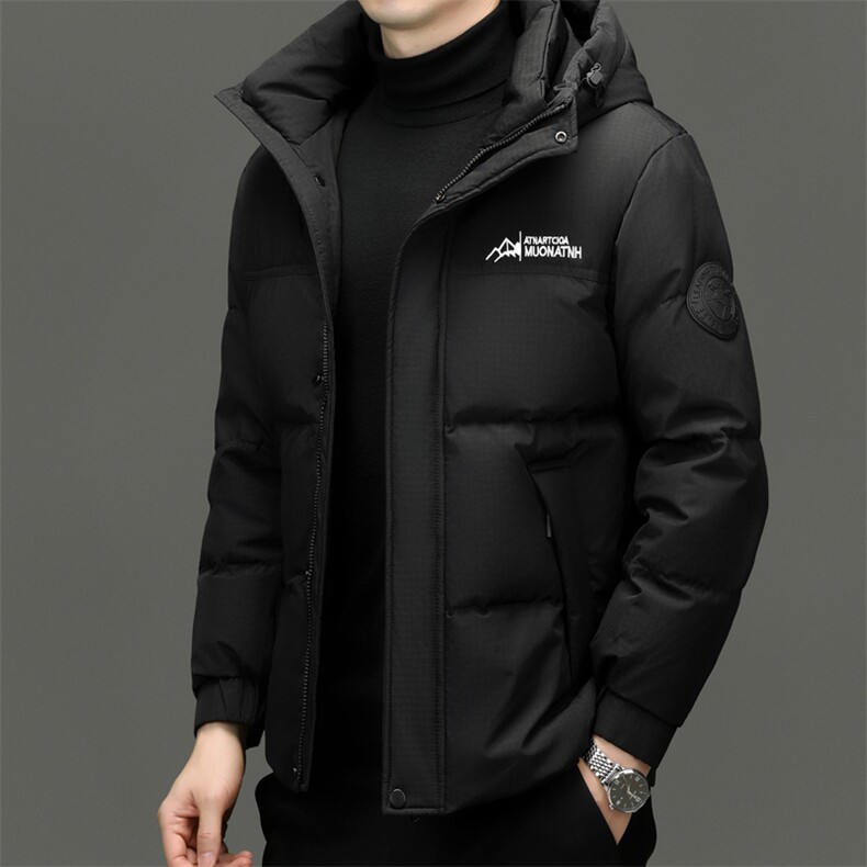 男装羽绒服YR8221新品主推必上95绒实体泡泡压胶北面风,男装羽绒服,钱塘207-1