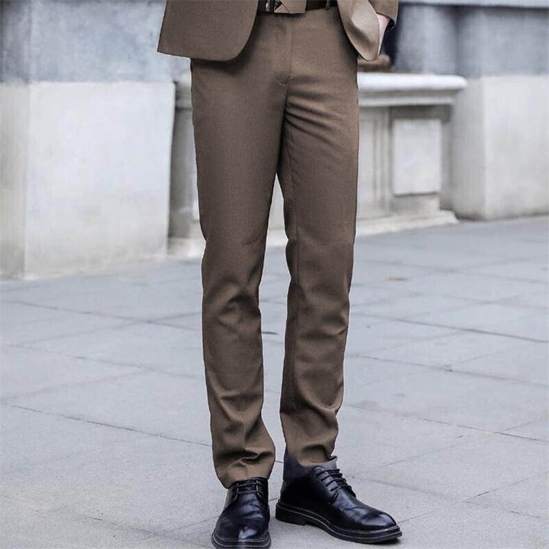 LY8590-K-MP38商务正装职业装西装裤长裤子免烫工装裤韩版修身，男装西裤，星座510A-2