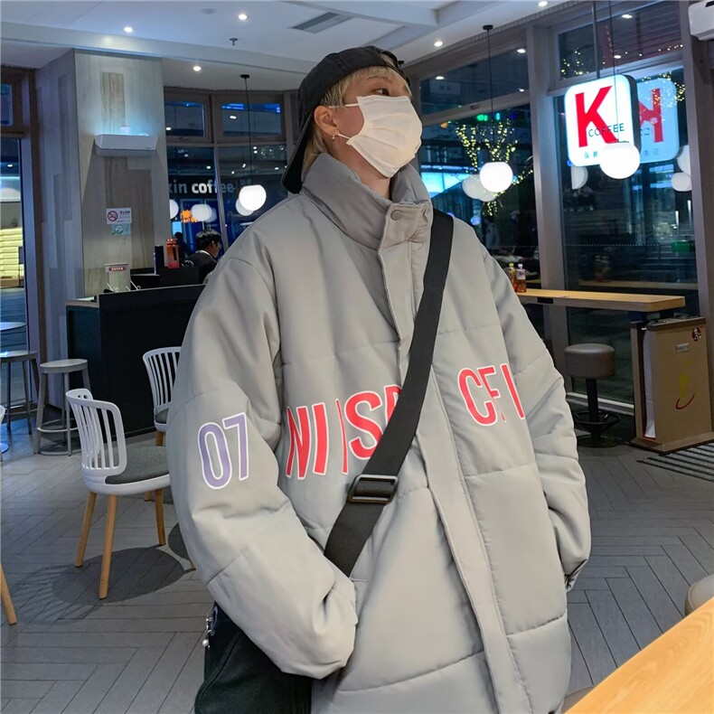 2025冬季新款立领轻薄棉服加厚棉衣外套短款面包服 M909图片