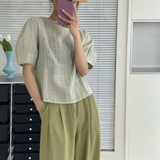 夏季韩版小衫，其它，红糖