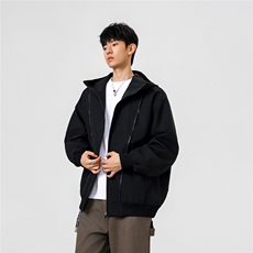 可二开拉链装饰解构大码M-5XL夹克男聚酯纤维JK78092P69控108，男装夹克，星座227-7
