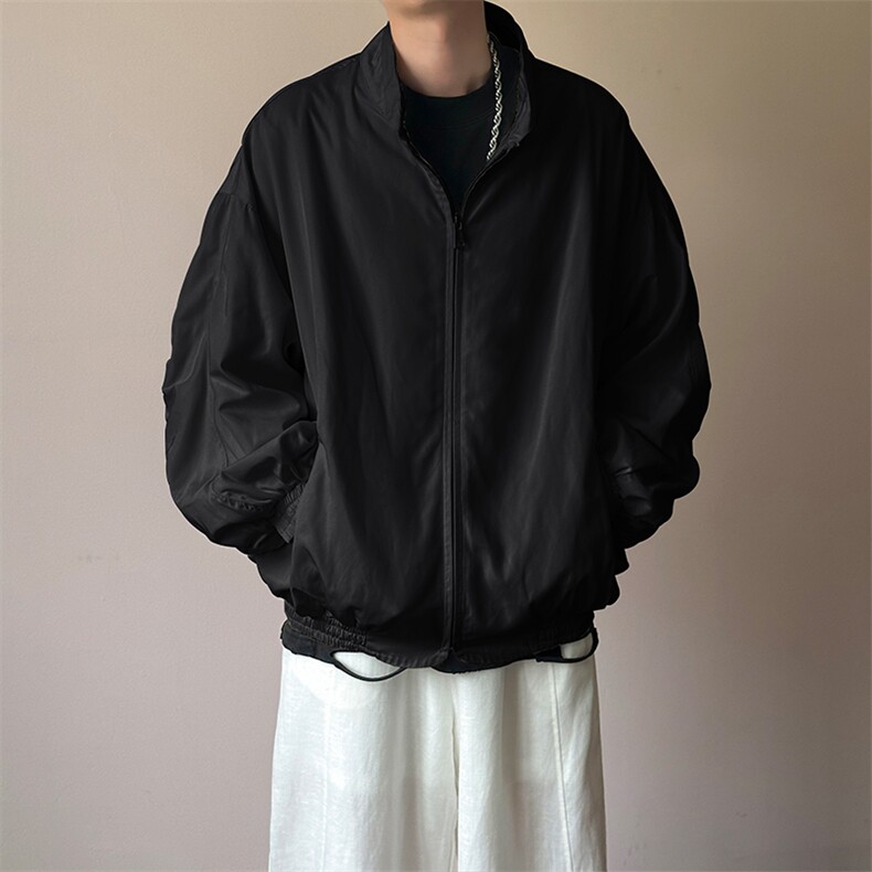2025秋季新款夹克外套男潮牌设计感短款上衣A351-AJ2588-P125,男装夹克,电商A351