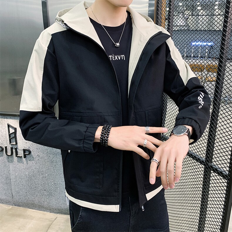 2021春秋季主推新品连帽夹克男外套男休闲大码夹克2062-P68,男装夹克,星座217-4